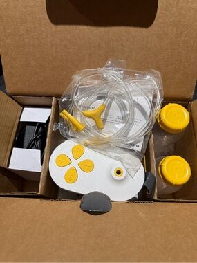 Medela double electric pump in style